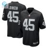 Mens Las Vegas Raiders Jaquan Johnson Nike Black Game Player Jersey stylepulseusa 1