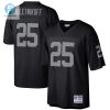 Mens Las Vegas Raiders Fred Biletnikoff Mitchell Ness Black Retired Player Legacy Replica Jersey stylepulseusa 1