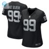 Womens Las Vegas Raiders Nesta Jade Silvera Nike Black Team Game Jersey stylepulseusa 1