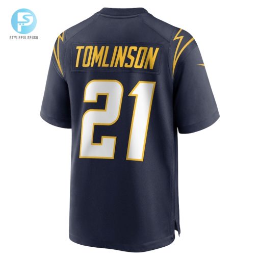 Mens Los Angeles Chargers Ladainian Tomlinson Nike Navy Retired Player Jersey stylepulseusa 1 2