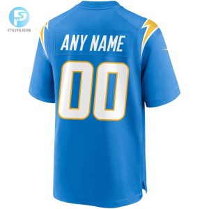 Mens Los Angeles Chargers Nike Powder Blue Custom Game Jersey stylepulseusa 1 2