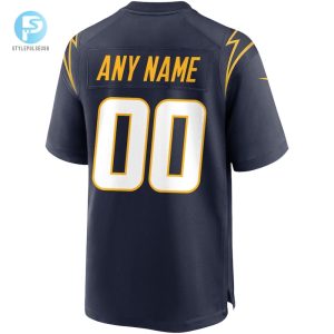 Mens Los Angeles Chargers Nike Navy Alternate Custom Game Jersey stylepulseusa 1 2