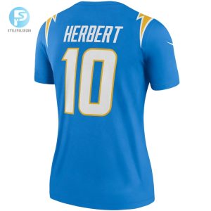 Womens Los Angeles Chargers Justin Herbert Nike Powder Blue Legend Jersey stylepulseusa 1 2