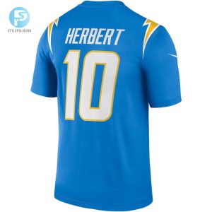 Mens Los Angeles Chargers Justin Herbert Nike Powder Blue Legend Jersey stylepulseusa 1 2