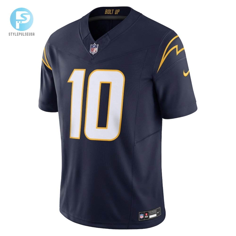 Mens Los Angeles Chargers Justin Herbert Nike Navy Vapor F.U.S.E. Limited Jersey 