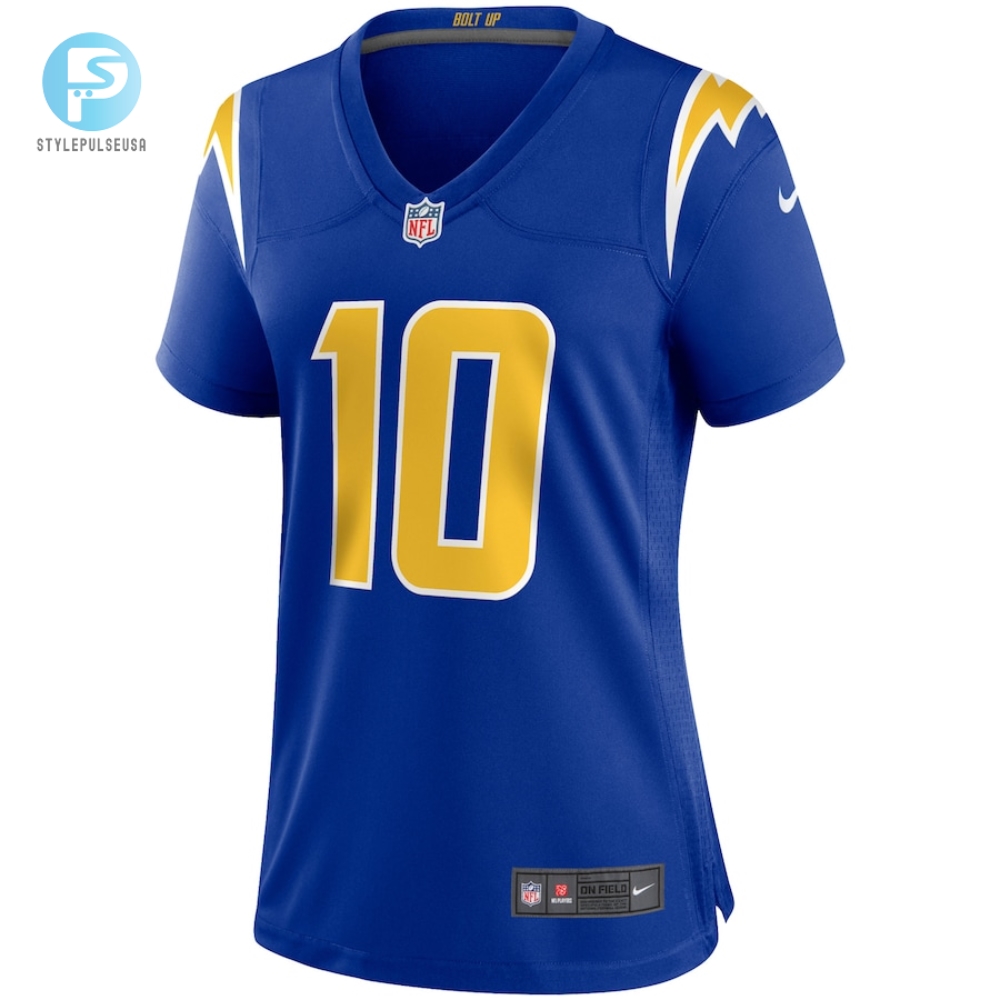 Womens Los Angeles Chargers Justin Herbert Nike Royal Game Jersey 