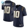 Mens Los Angeles Chargers Justin Herbert Nike Navy Vapor Limited Jersey stylepulseusa 1