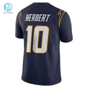 Mens Los Angeles Chargers Justin Herbert Nike Navy Vapor Limited Jersey stylepulseusa 1 2