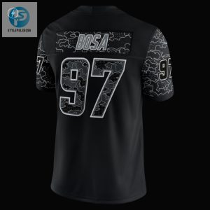 Mens Los Angeles Chargers Joey Bosa Nike Black Rflctv Limited Jersey stylepulseusa 1 5