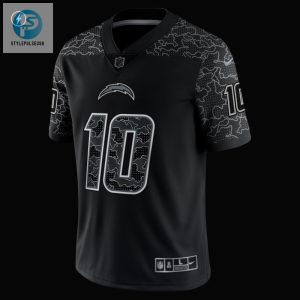 Mens Los Angeles Chargers Justin Herbert Nike Black Rflctv Limited Jersey stylepulseusa 1 3