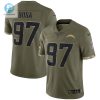 Mens Los Angeles Chargers Nike Olive 2022 Salute To Service Limited Jersey stylepulseusa 1 3