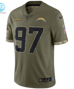 Mens Los Angeles Chargers Nike Olive 2022 Salute To Service Limited Jersey stylepulseusa 1 4