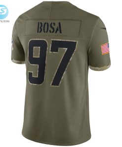 Mens Los Angeles Chargers Nike Olive 2022 Salute To Service Limited Jersey stylepulseusa 1 5