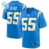 Mens Los Angeles Chargers Junior Seau Nike Powder Blue Game Retired Player Jersey stylepulseusa 1