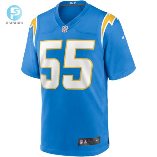 Mens Los Angeles Chargers Junior Seau Nike Powder Blue Game Retired Player Jersey stylepulseusa 1 1