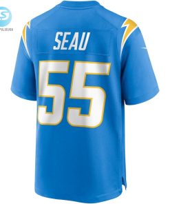 Mens Los Angeles Chargers Junior Seau Nike Powder Blue Game Retired Player Jersey stylepulseusa 1 2