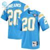 Mens Los Angeles Chargers 1994 Natrone Means Mitchell Ness Powder Blue Authentic Throwback Retired Player Jersey stylepulseusa 1