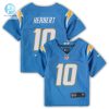 Infant Los Angeles Chargers Justin Herbert Nike Powder Blue Game Jersey stylepulseusa 1