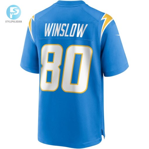 Mens Los Angeles Chargers Kellen Winslow Nike Powder Blue Game Retired Player Jersey stylepulseusa 1 2