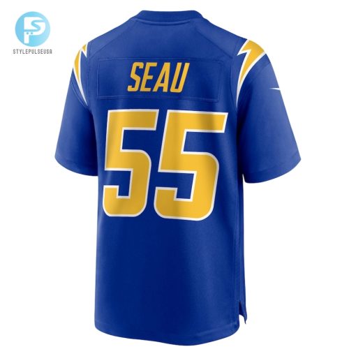 Mens Los Angeles Chargers Junior Seau Nike Royal Retired Player Alternate Game Jersey stylepulseusa 1 2