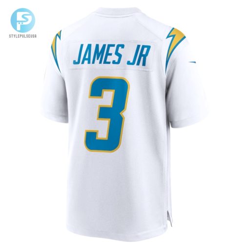 Mens Los Angeles Chargers Derwin James Jr. Nike White Game Jersey stylepulseusa 1 2