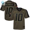 Youth Los Angeles Chargers Justin Herbert Nike Olive 2021 Salute To Service Game Jersey stylepulseusa 1