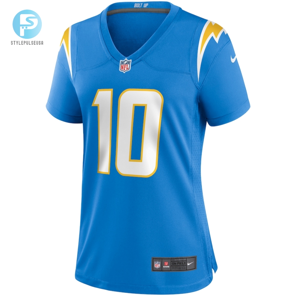 Womens Los Angeles Chargers Justin Herbert Nike Powder Blue Player Game Jersey 