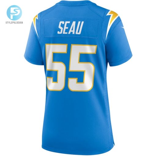 Womens Los Angeles Chargers Junior Seau Nike Powder Blue Game Retired Player Jersey stylepulseusa 1 2