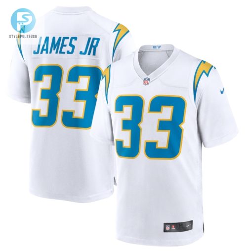 Mens Los Angeles Chargers Derwin James Nike White Game Jersey stylepulseusa 1