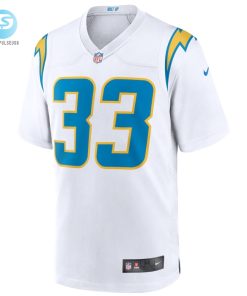 Mens Los Angeles Chargers Derwin James Nike White Game Jersey stylepulseusa 1 1