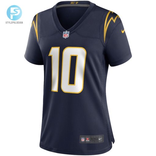 Womens Los Angeles Chargers Justin Herbert Nike Navy Game Jersey stylepulseusa 1 1