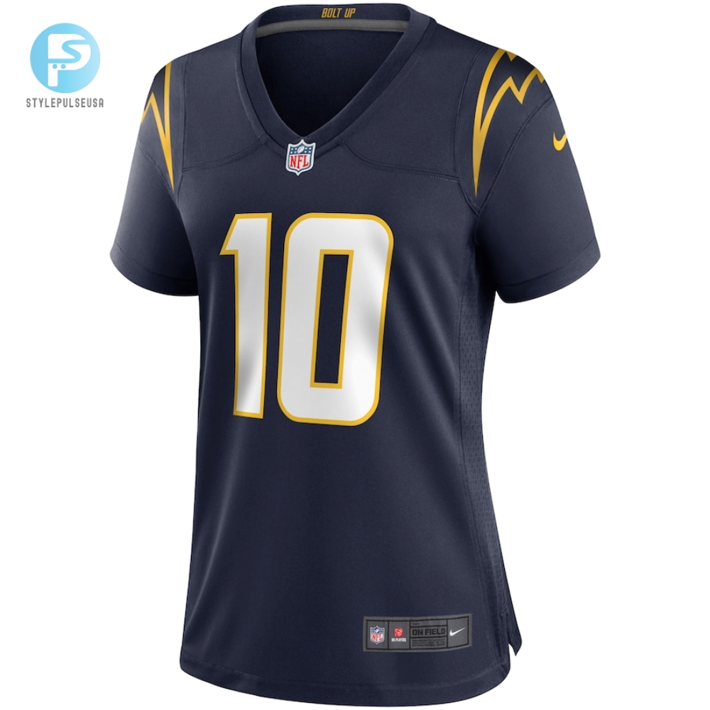 Womens Los Angeles Chargers Justin Herbert Nike Navy Game Jersey 