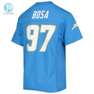 Youth Los Angeles Chargers Joey Bosa Powder Blue Replica Player Jersey stylepulseusa 1 2