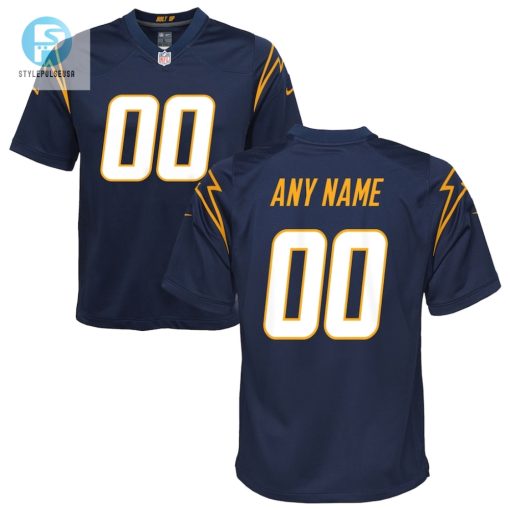 Youth Los Angeles Chargers Nike Navy Alternate Custom Game Jersey stylepulseusa 1
