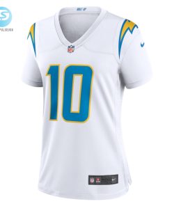 Womens Los Angeles Chargers Justin Herbert Nike White Game Jersey stylepulseusa 1 1