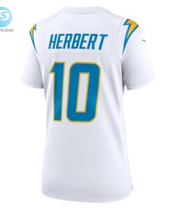 Womens Los Angeles Chargers Justin Herbert Nike White Game Jersey stylepulseusa 1 2