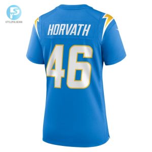 Womens Los Angeles Chargers Zander Horvath Nike Powder Blue Game Jersey stylepulseusa 1 2