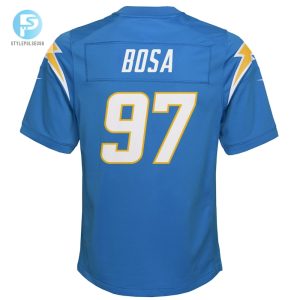 Youth Los Angeles Chargers Joey Bosa Nike Powder Blue Game Jersey stylepulseusa 1 2