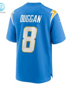 Mens Los Angeles Chargers Max Duggan Nike Powder Blue Team Game Jersey stylepulseusa 1 2