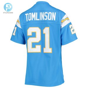 Womens Los Angeles Chargers Ladainian Tomlinson Mitchell Ness Powder Blue Legacy Replica Player Jersey stylepulseusa 1 2