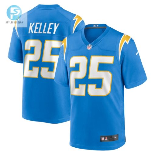 Mens Los Angeles Chargers Joshua Kelley Nike Powder Blue Game Jersey stylepulseusa 1