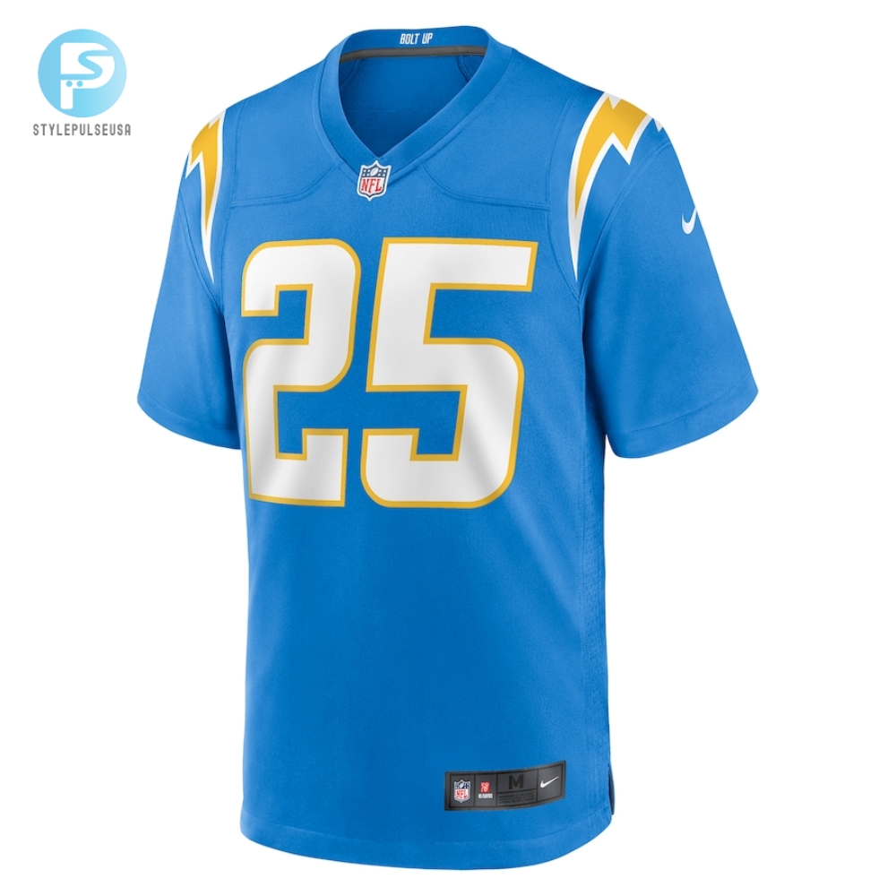 Mens Los Angeles Chargers Joshua Kelley Nike Powder Blue Game Jersey 