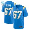 Mens Los Angeles Chargers Cj Okoye Nike Powder Blue Team Game Jersey stylepulseusa 1