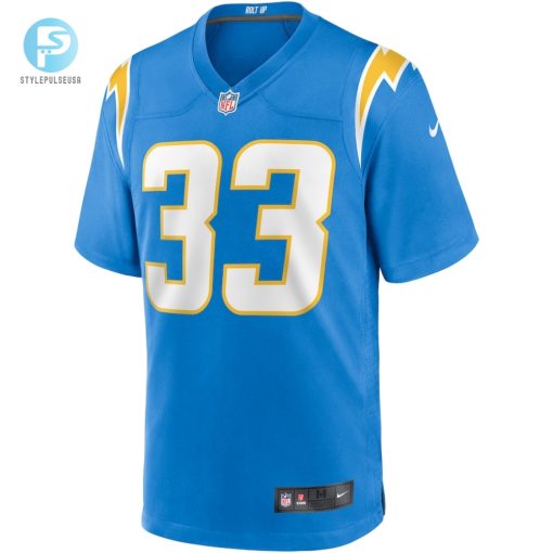 Mens Los Angeles Chargers Derwin James Nike Powder Blue Game Player Jersey stylepulseusa 1 1