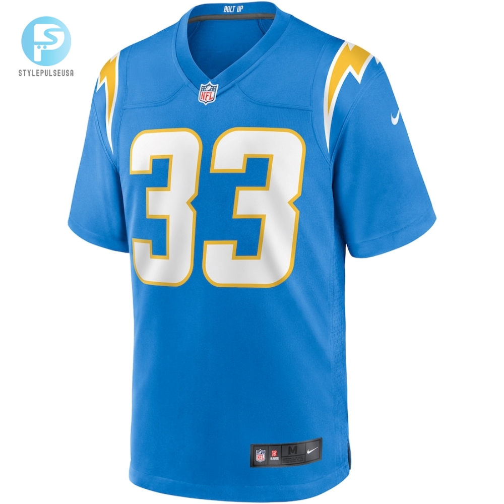Mens Los Angeles Chargers Derwin James Nike Powder Blue Game Player Jersey 