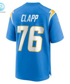 Mens Los Angeles Chargers Will Clapp Nike Powder Blue Game Jersey stylepulseusa 1 2