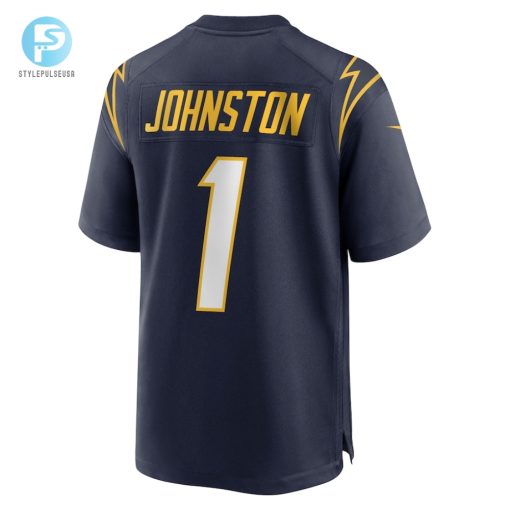 Mens Los Angeles Chargers Quentin Johnston Nike Navy Alternate Game Jersey stylepulseusa 1 2