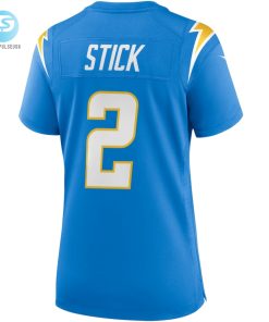 Womens Los Angeles Chargers Easton Stick Nike Powder Blue Game Jersey stylepulseusa 1 2