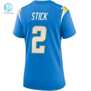 Womens Los Angeles Chargers Easton Stick Nike Powder Blue Game Jersey stylepulseusa 1 2