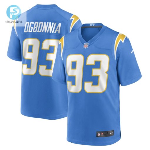 Mens Los Angeles Chargers Otito Ogbonnia Nike Powder Blue Game Player Jersey stylepulseusa 1